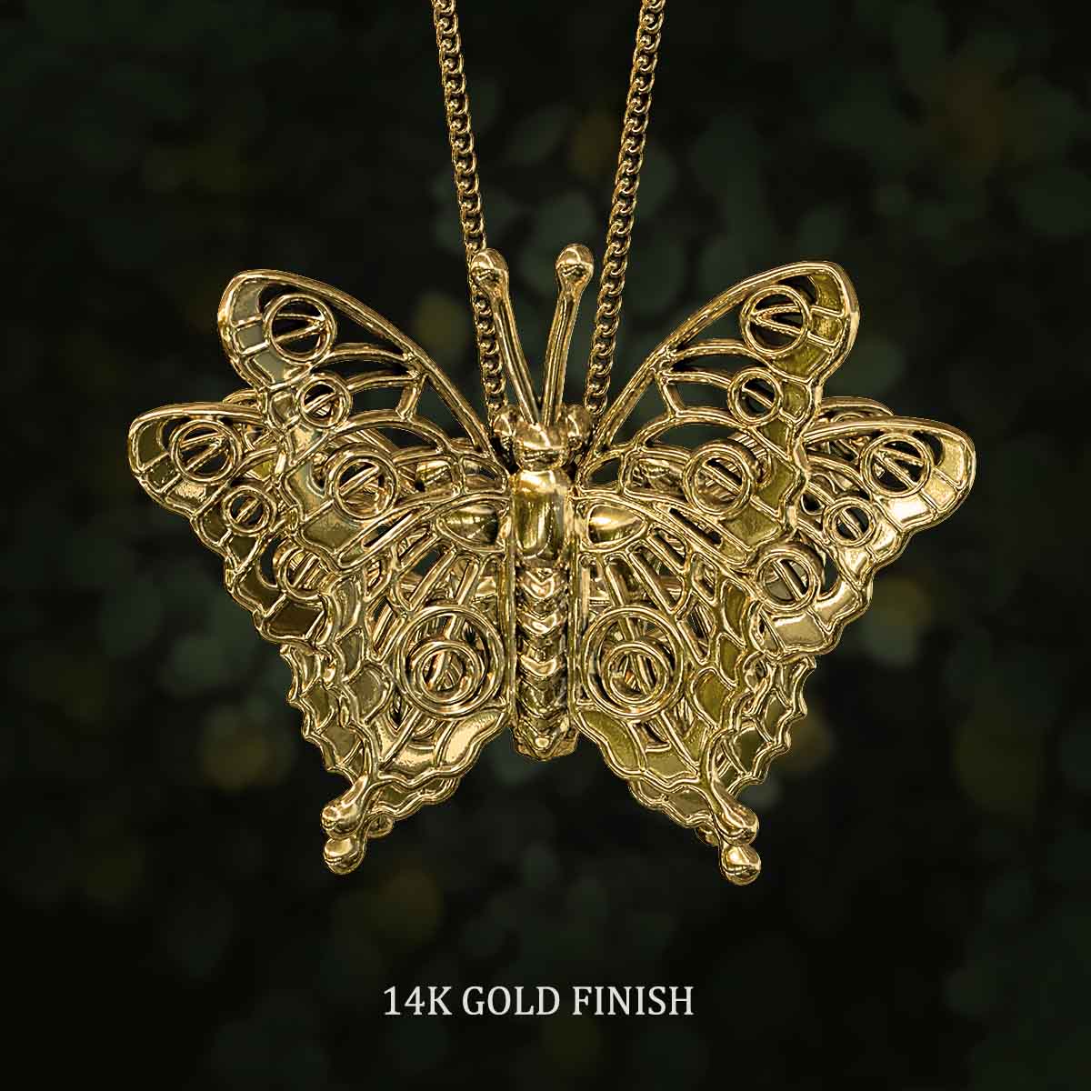 Butterfly Cluster Pendant